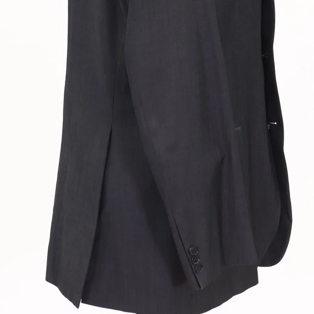 Hugo Boss 46L Gray Solid 3-Button Sport Coat Blazer Jacket G234_6